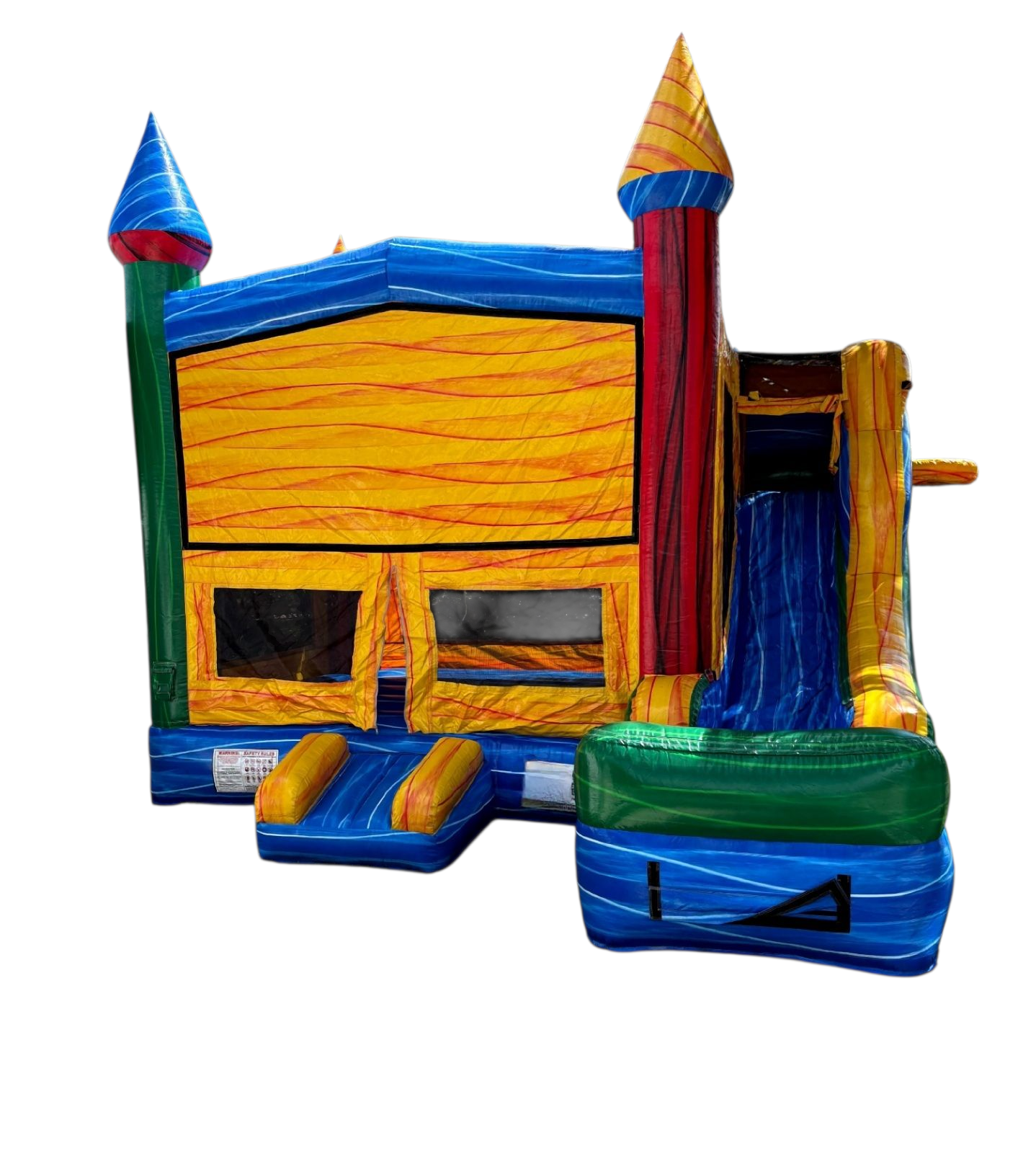 Bounce House Combo Rental | Jump & Slide Fun for Kids Parties