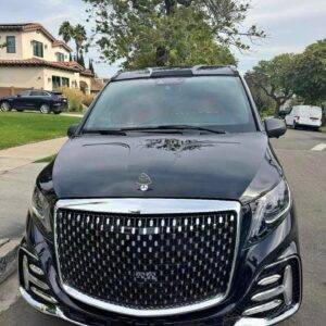 Maybach Metris Chauffeur Service | Luxury Black Car Service | Party Fun Rental