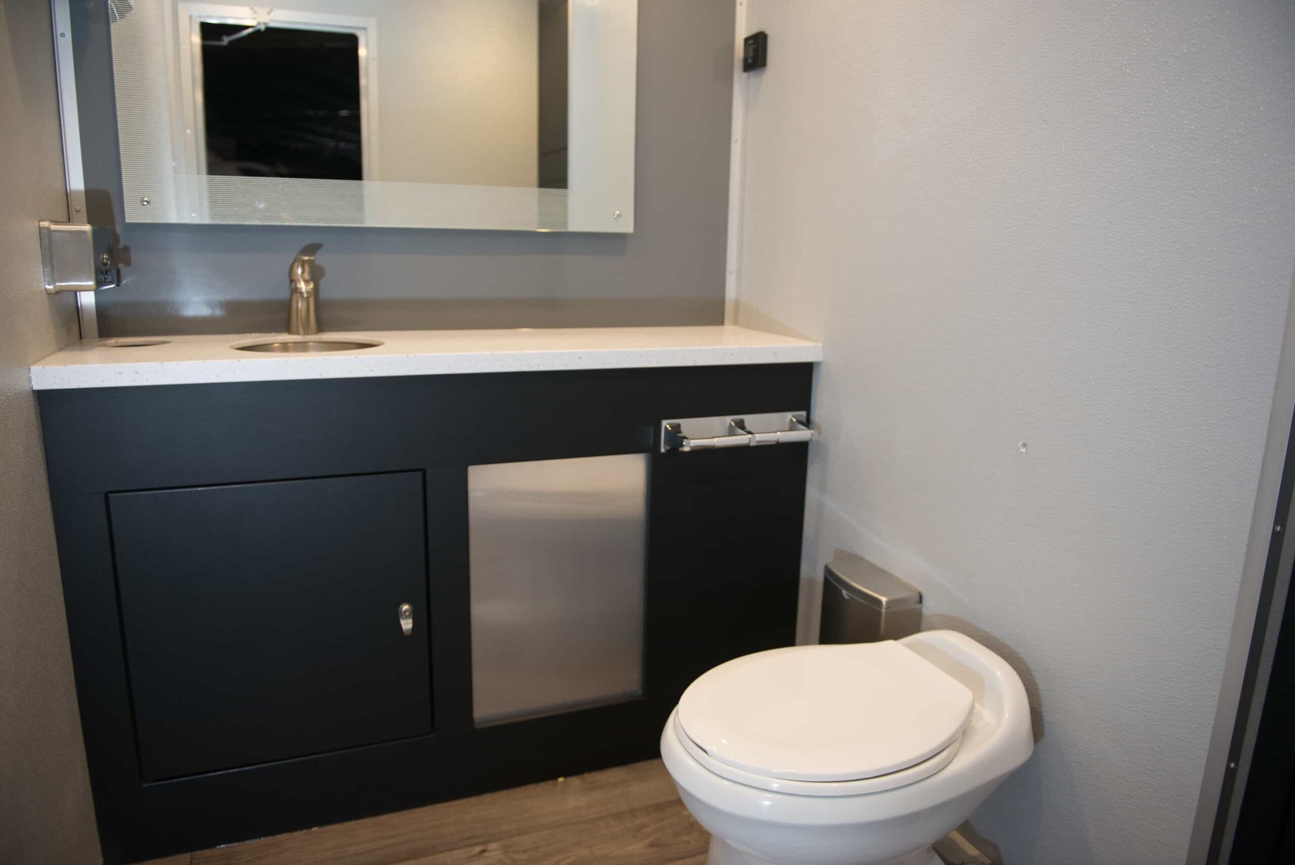 Luxury Event Restroom Trailer Rental | Clean & Comfortable Portable Bathrooms - Image 2