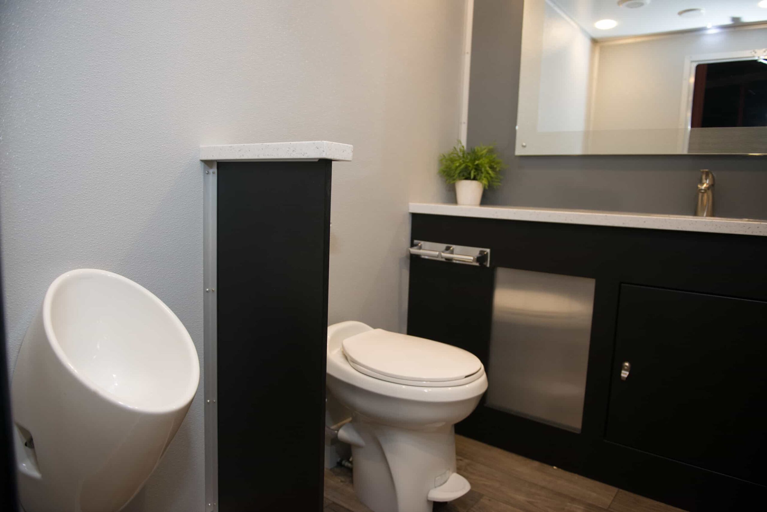 Luxury Event Restroom Trailer Rental | Clean & Comfortable Portable Bathrooms - Image 3