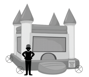 4-Hour Broward County Park Attendant for Bounce House Supervision