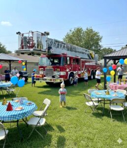 FIRE TRUCK RENTAL for your child’s birthday party