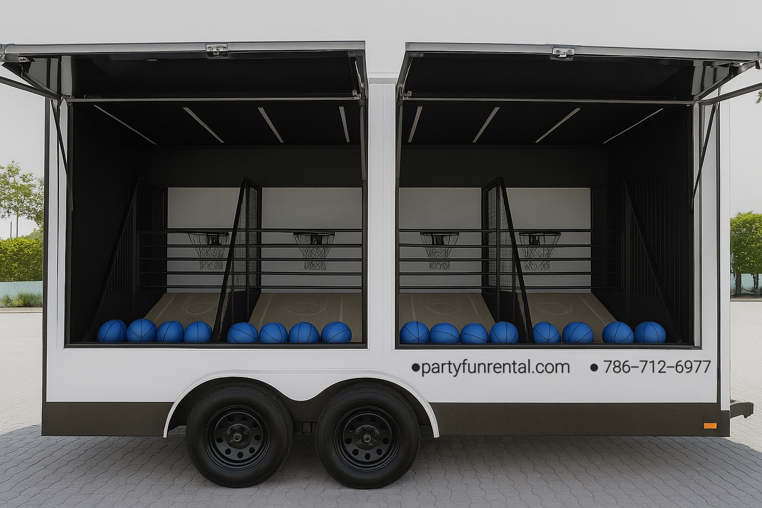 Mobile Hoop Rental – Basketball Fun Delivered to Your Event 🏀