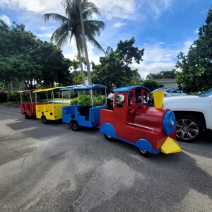 Trackless Train Rental | Kids Party Rides Miami & Fort Lauderdale