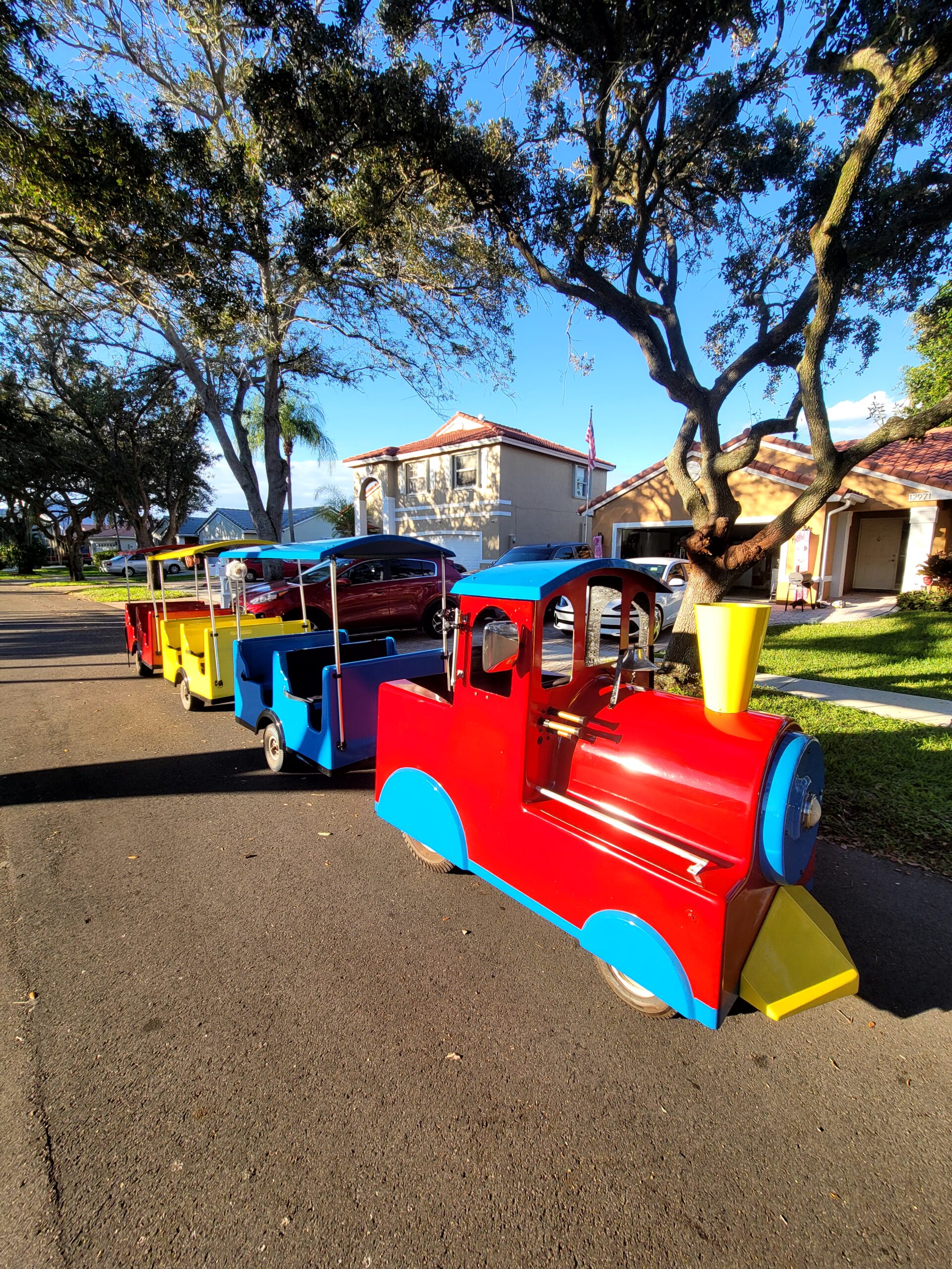 Trackless Train Rental Miami Kids Train Ride Rental Near Me 