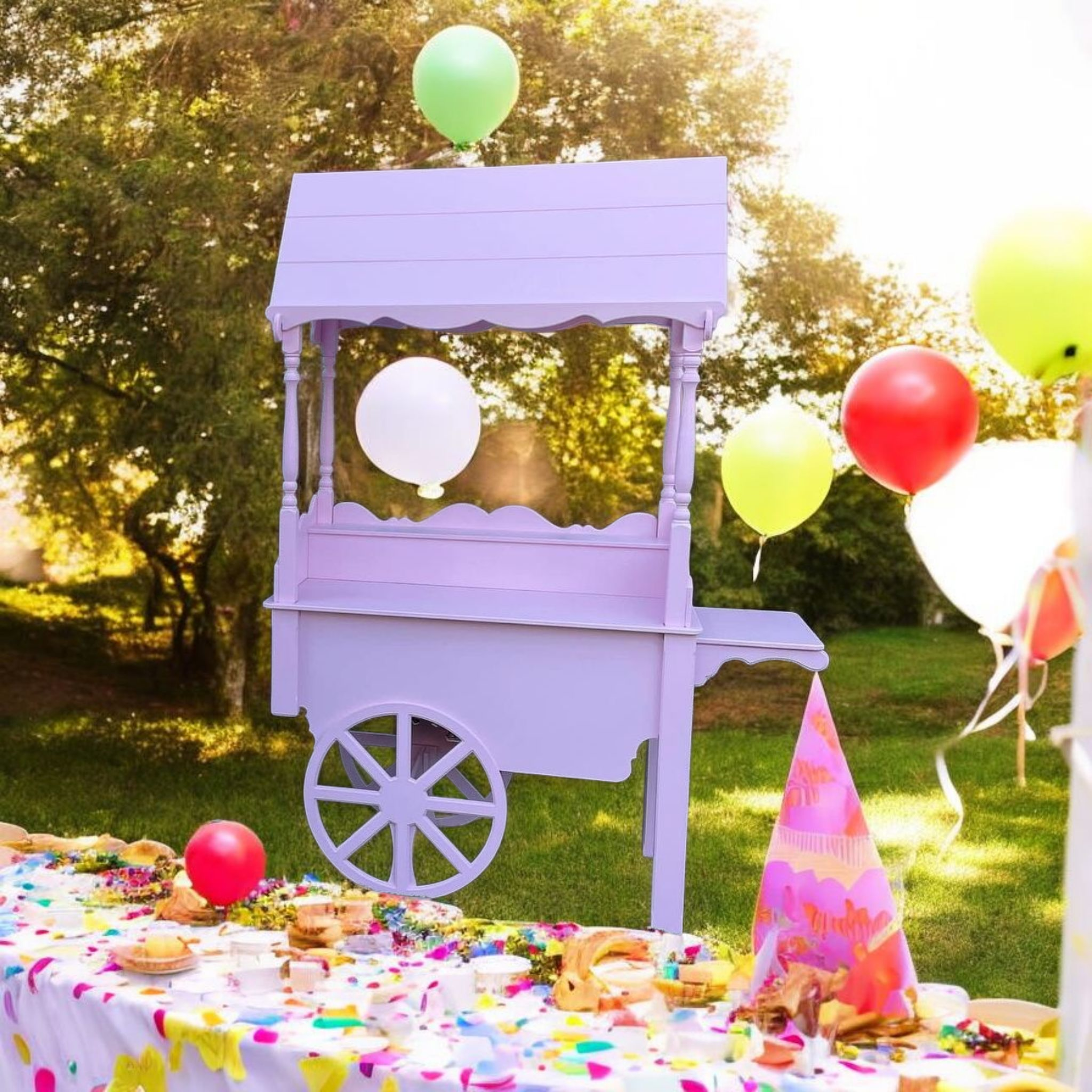 Pink Candy Cart Rental | Dessert & Sweets Cart Miami FL - Image 2