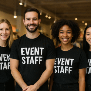 Hire Reliable Event Staff in Miami & Broward | Setup, Servers & Cleanup Crew