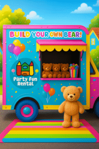 Mobile Build-A-Bear Party Rental | Stuff-Your-Own Animal Workshop on Wheels