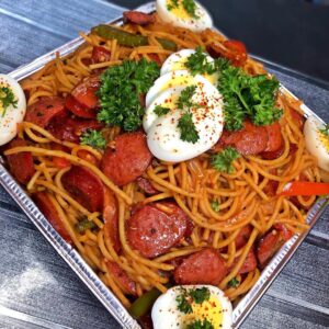 Haitian Spaghetti Platter Pan for Sale – Perfect for Events, Parties & Catering