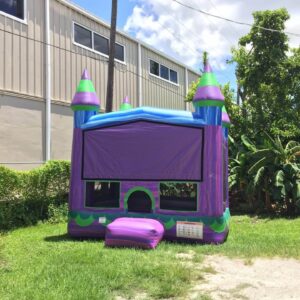 Purple Bounce House Rental | Kids Inflatable Party Rental | Miami – Fort Lauderdale – West Palm Beach