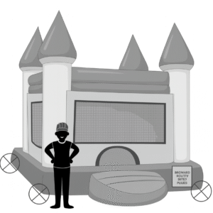 4-Hour Broward County Park Attendant for Bounce House Supervision