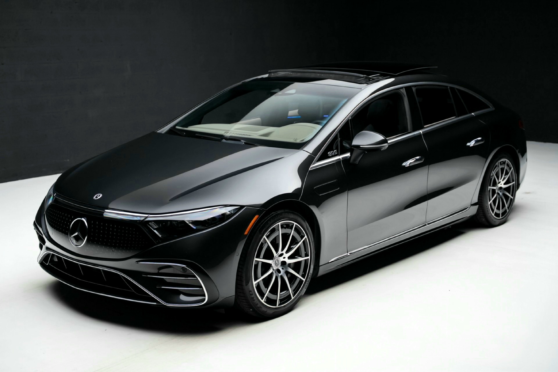 Mercedes-Benz EQS Chauffeur Service | Electric Luxury Black Car in South Florida