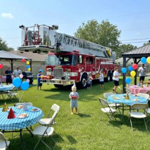 FIRE TRUCK RENTAL for your child’s birthday party