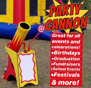 #1 Affordable Party Cannon Rental in Miami | Carnival Ball Launcher Game for Events