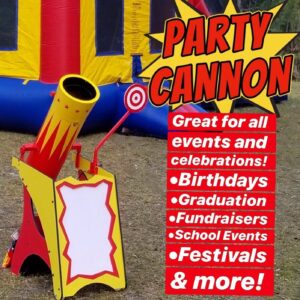 #1 Affordable Party Cannon Rental in Miami | Carnival Ball Launcher Game for Events