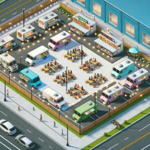 Food Truck Park Rental Miami | Food Truck Space for Rent | Vendor Space South Florida