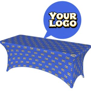 Custom 6 Ft Printed Table Covers | Logo Tablecloths