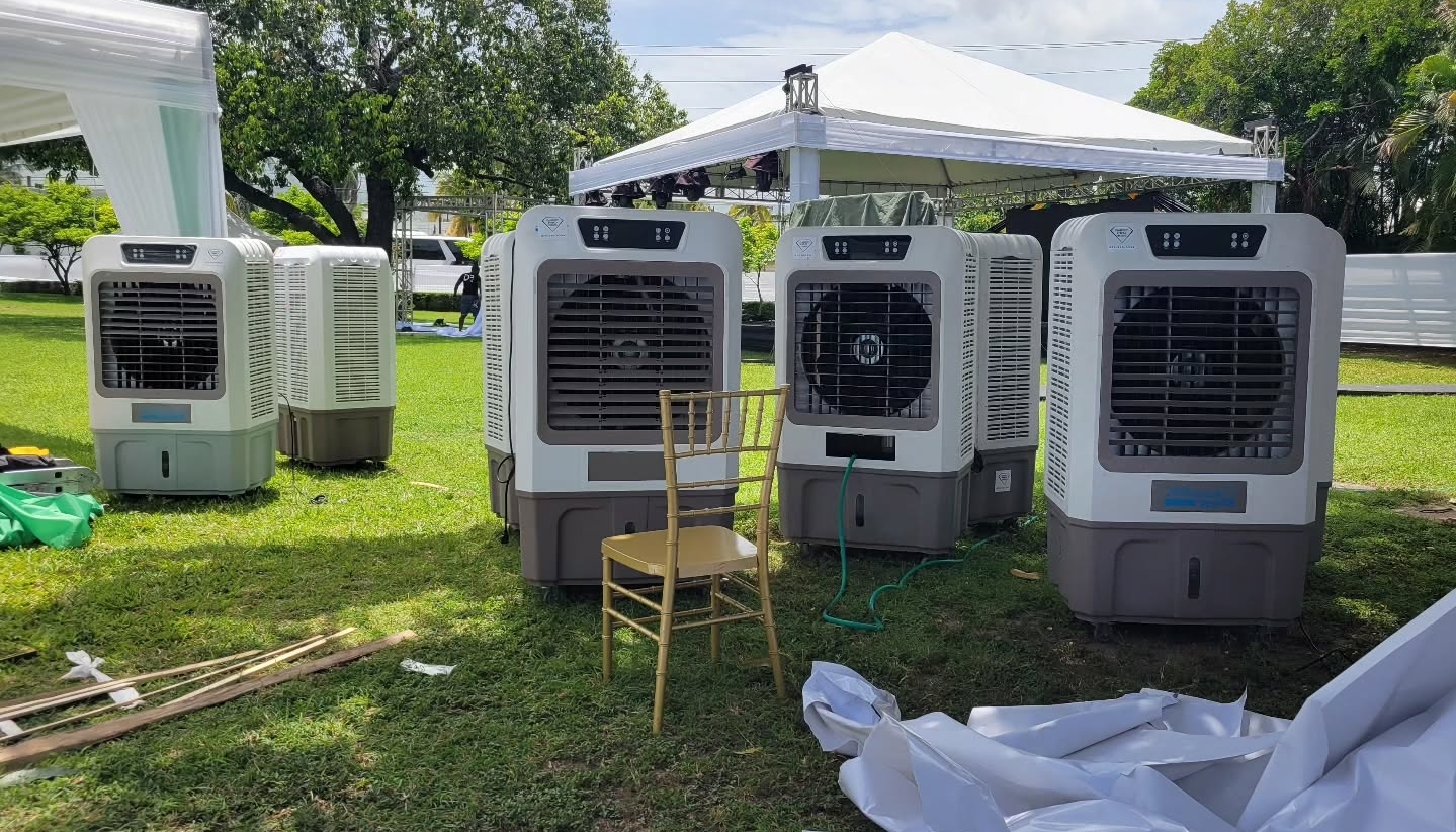 Portable AC Fan Rental Miami | Outdoor Cooling Fan Rental for Events - Image 2