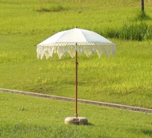 Fringe Umbrella Rental Miami | Luxury Patio Umbrella Rental Near Me | Party Fun Rental