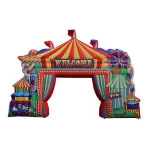 Inflatable Carnival Arch Rental Miami | Circus Entrance Arch Rental Miami-Dade, Broward & Palm Beach