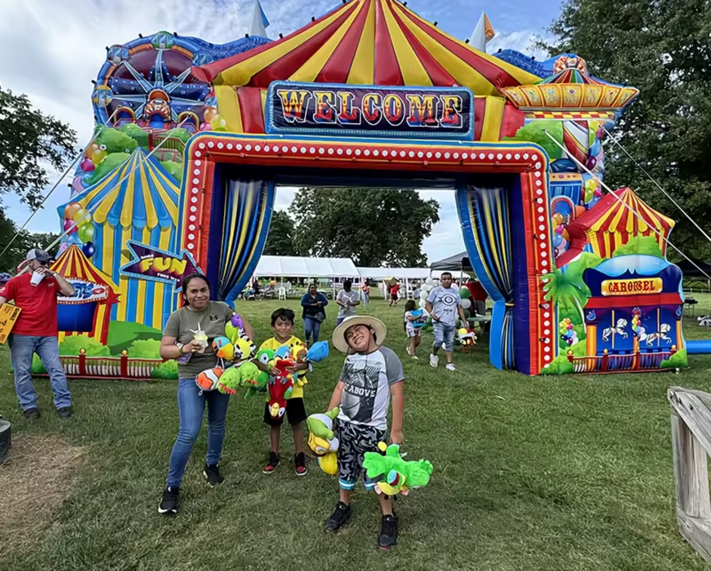 Inflatable Carnival Arch Rental Miami | Circus Entrance Arch Rental Miami-Dade, Broward & Palm Beach - Image 2