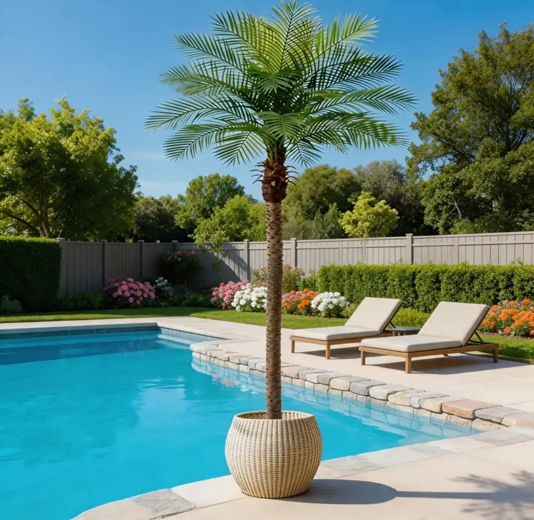 Faux Palm Tree Rental in South Florida | Tropical Event Decor - Image 2