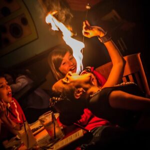 Fire Breather Show Rental in Miami, Fort Lauderdale & West Palm Beach | Professional Fire Entertainment for Events | Party Fun Rental