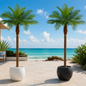 Faux Palm Tree Rental in South Florida | Tropical Event Decor