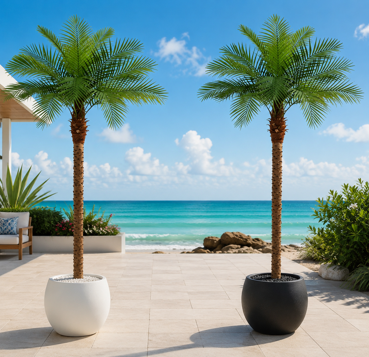 Faux Palm Tree Rental in South Florida | Tropical Event Decor