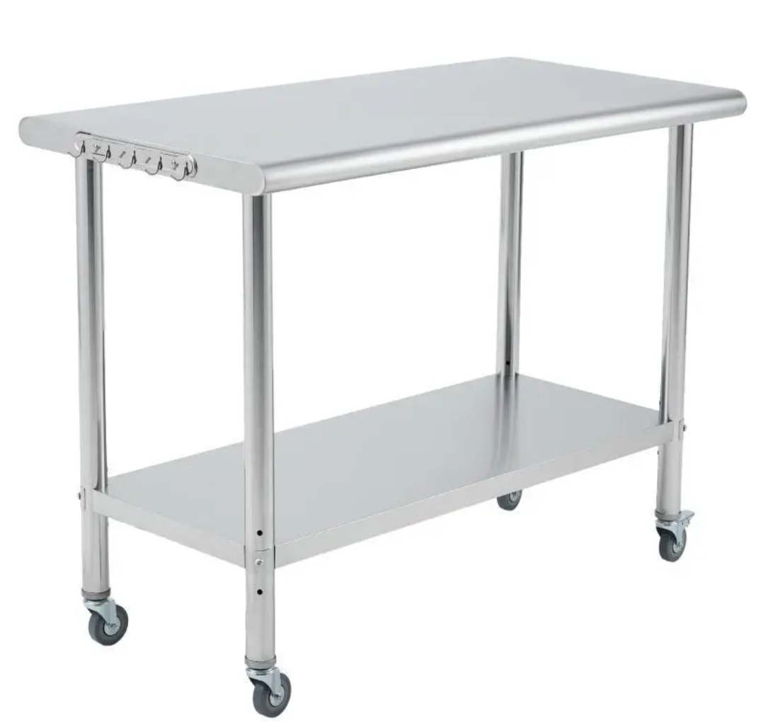 Commercial Stainless Steel Work Cart Rental in South Florida