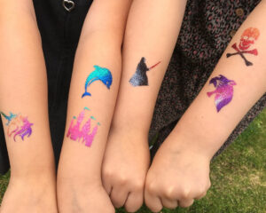 Glitter Tattoo Artists for Rent in Broward, Miami & Palm Beach