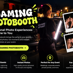 Roaming Photo Booth Rental in South Florida