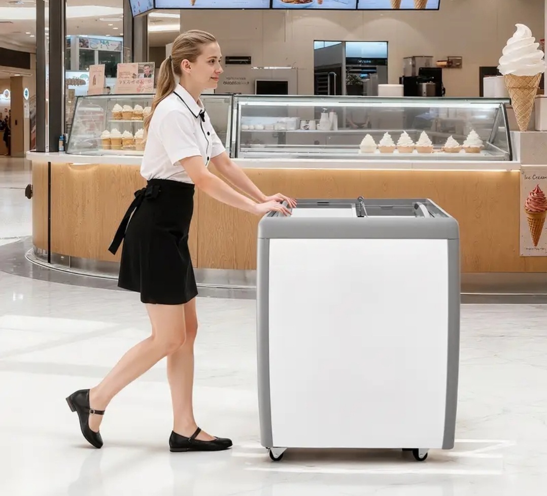 5.6 Cu. Ft. Ice Cream Freezer Rental | South Florida - Image 2