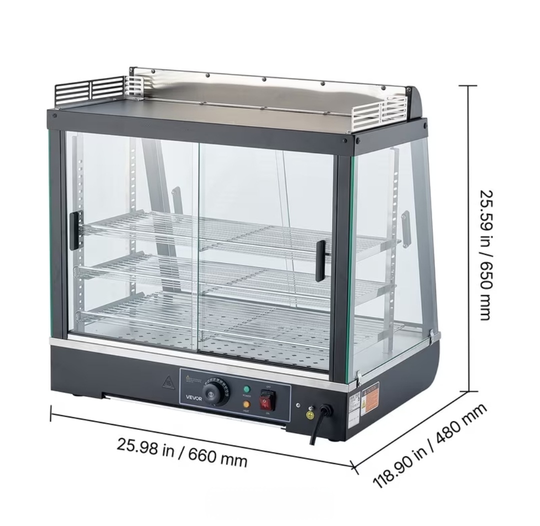3-Tier Commercial Food Warmer Rental South Florida | Party Fun Rental - Image 2