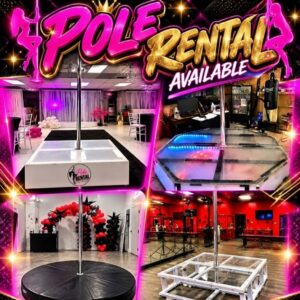 Stripper Pole Rental in South Florida | Party Fun Rental